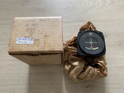 Narco Mark VI VOR/ILS Nav. Converter / Indicator Vintage Aviation Aircraft Gauge