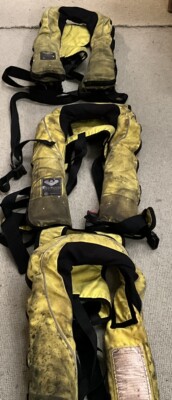3 X Viking Schwimmwesten 0098/014 MÜSSEN VOR GEBRAUCH GETESTET & GEPRÜFT WERDEN
