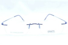 New Rimless Eyeglasses Kishimoto 704 - Navy Blue