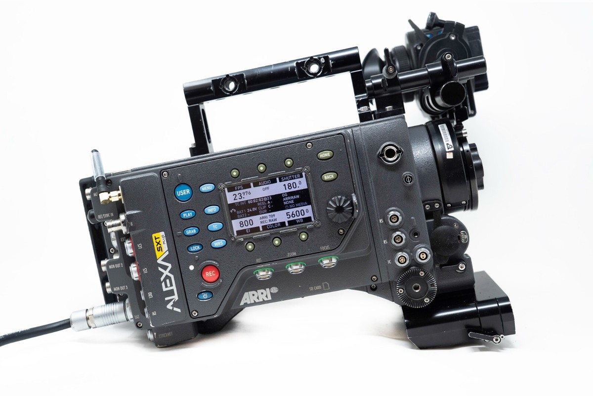 ARRI ALEXA SXT PLUS Camera Kit, 3100 hours w/ EVF, PL Mount, More!