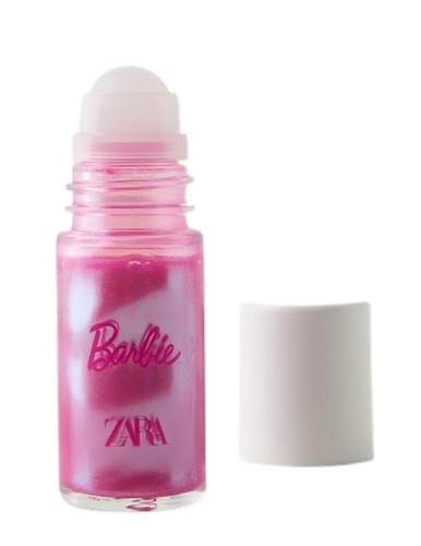 Zara Barbie Body Glitter Roller Kids Pink Sparkle Barbie Perfume Fragrance 25ml - Picture 3 of 4