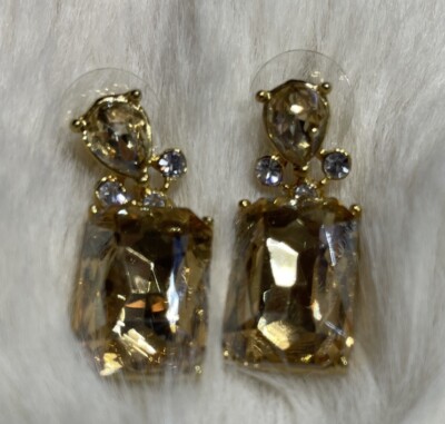 Pierre Lang Champagne Sparkle Earrings. Untested