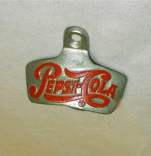 Vtg Pepsi Cola Starr X Double Dot Bottle Open...