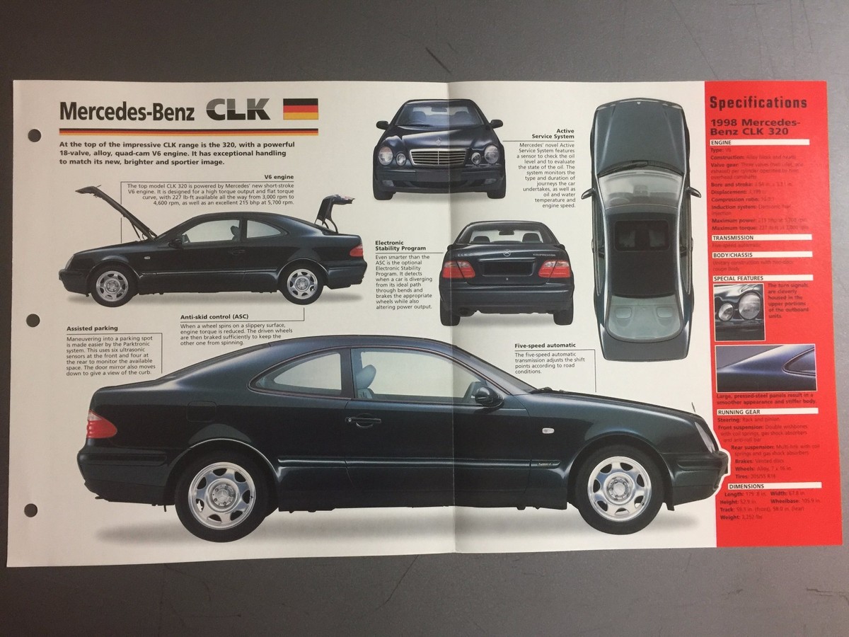 1998 MERCEDES-BENZ CLK IMP 