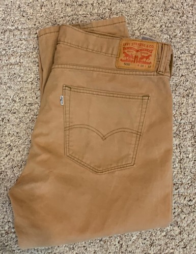 levis 508 white tag jeans . Tan. 38x 32 | eBay