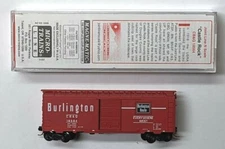 MTL S Micro-Trains 3.29 Special Run Chicago Burlington Quincy CBQ 18564 boxcar 