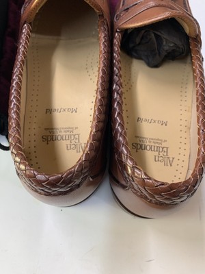 Allen Edmonds Leather Loafer Tasseled Maxfield #47716 in Chili Men\'s Sz 11 Allen Edmonds 47716 Mens Maxfield Tassel Loafer- Choose SZ  main image 2