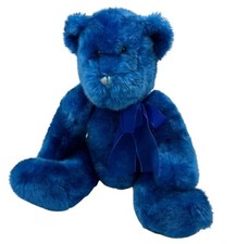 Blue Plush Teddy Bear Progressive Plush Stuffed Animal