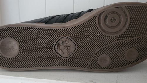 Adidas Leather Black men's low rise sneakers shoes Size 12 LHV 029005 | eBay