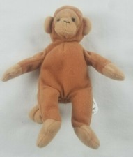 McDonalds TY Teenie Beanie Baby Bongo The Monkey Swing Tag Missing 1993