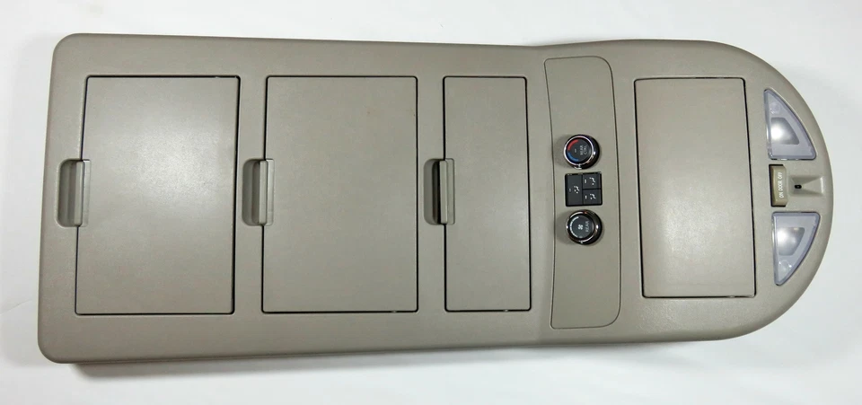 Consola superior genuina OEM Nissan 26430-ZQ81A con luz de mapa Armada 2007-2012 Foto 3 de 3