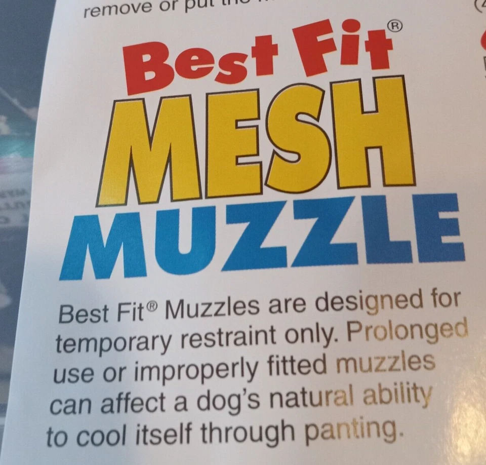Hocico de malla costera para perro talla 7XL negro fácil de poner mejor ajuste aseo suave Foto 4 de 4