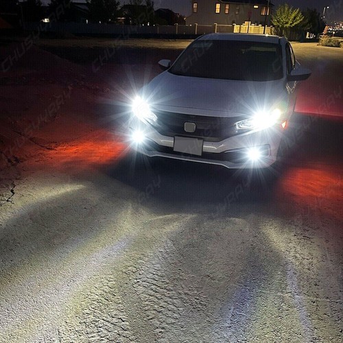Para For Infiniti FX35 2006-2009 2010 2011 2012 faro HID + luz antiniebla Led 4x - Foto 5 di 12