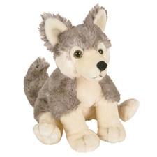 Adventure Planet Plush Animal Den - WOLF 8 inch - New Stuffed Animal Toy