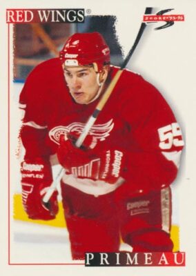 1995-96 Score #264 KEITH PRIMEAU - Detroit Red Wings