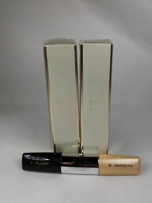 2x Avon Anew Ultimate Multi Performance Lippenbehandlung Plump & Smooth, Neu & Versiegelt