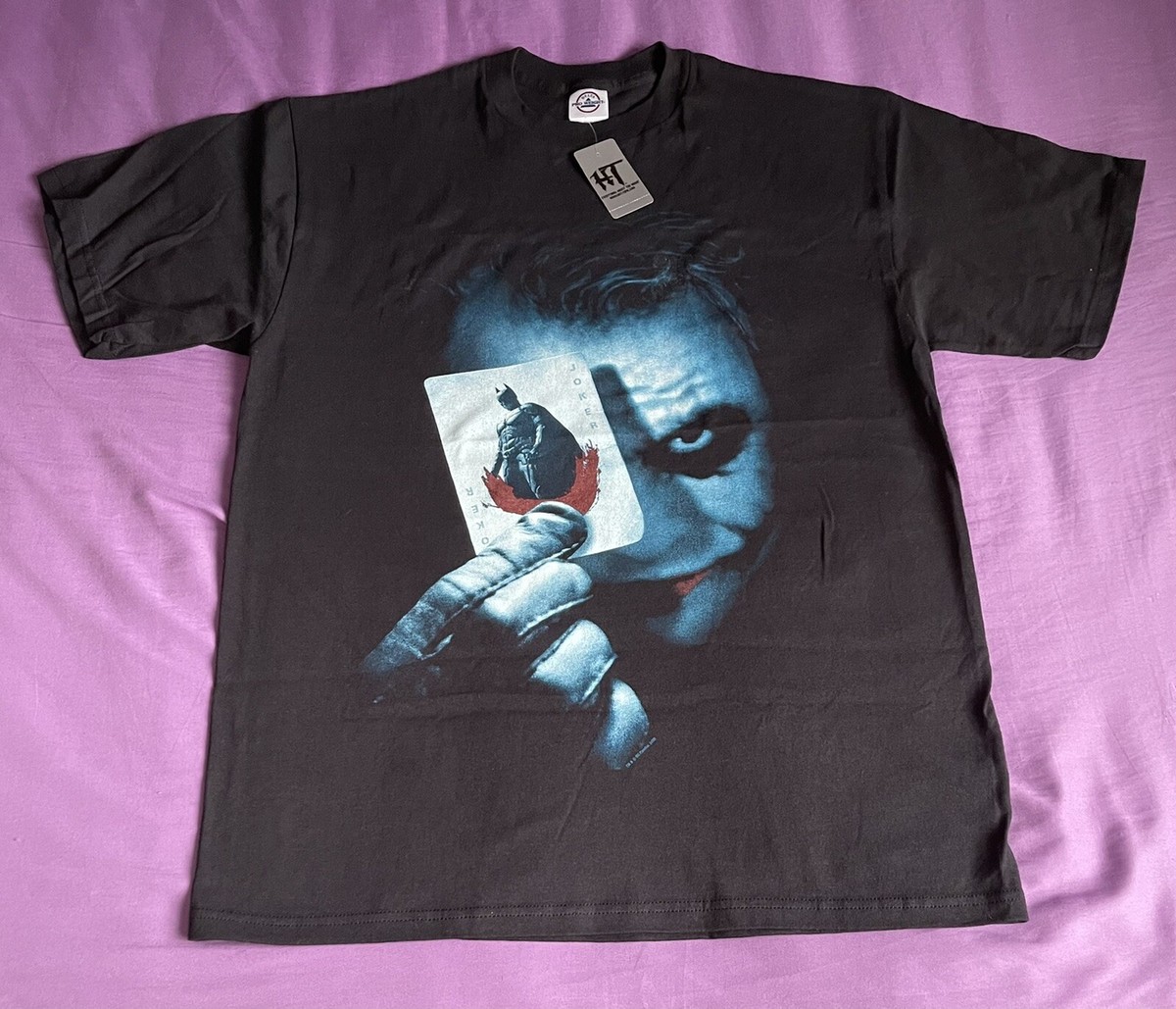 New The Joker Heath Ledger The Dark Knight Movie Promo Size L 