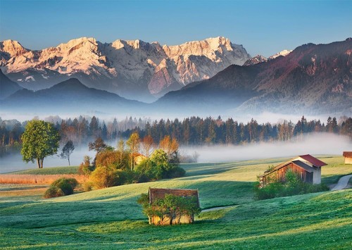 New Schmidt Jigsaw Puzzle 1000 Pieces 59762 Garmisch Partenkirchen - Picture 2 of 2