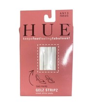 Hue 2 Pairs of GELZ STRIPZ sleek shoe pads