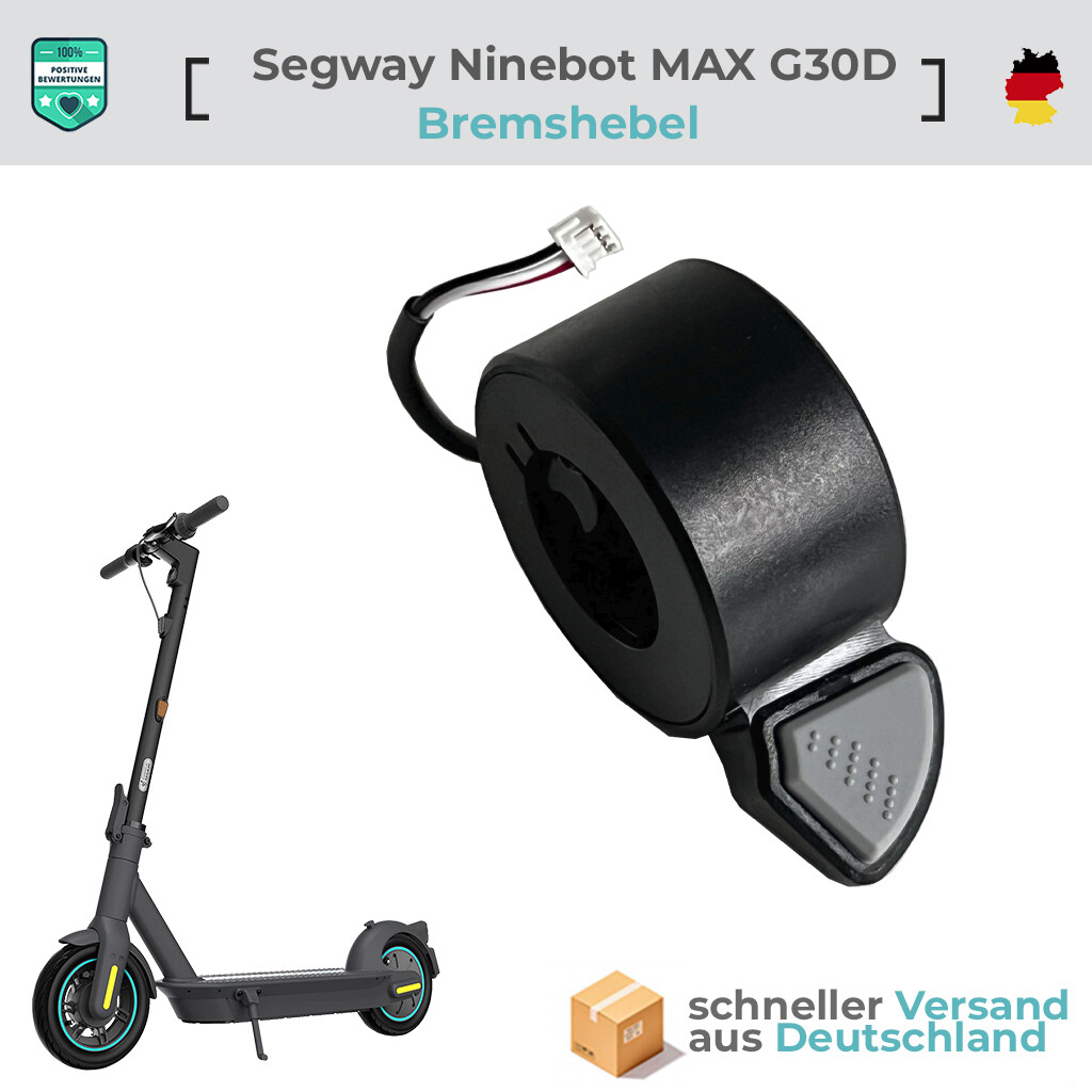 DAZZLEEX Bremsgriff Für Ninebot Max G30 - Aluminium Bremshebel Ersatz