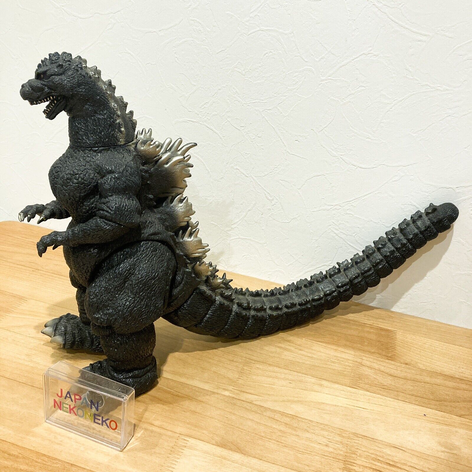 Giant XL 1991 BANDAI GODZILLA 14″ Figure VS King Ghidorah Open Mouth