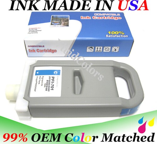 Lot De 12 Cartouches Compatibles PFI-701 & PFI-702 Pour Imprimantes Canon IPF 8100 9100 - Neuf