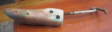 Vintage Wooden and Metal Shoe Stretcher - Size 3