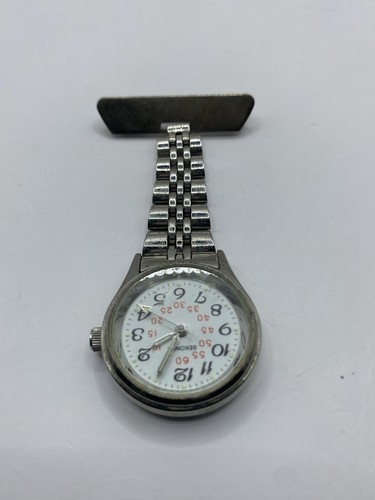 Vintage Sekonda Japan Movement Fob Watch 4587 BKV Untested For Repair 27.6mm - Picture 8 of 15