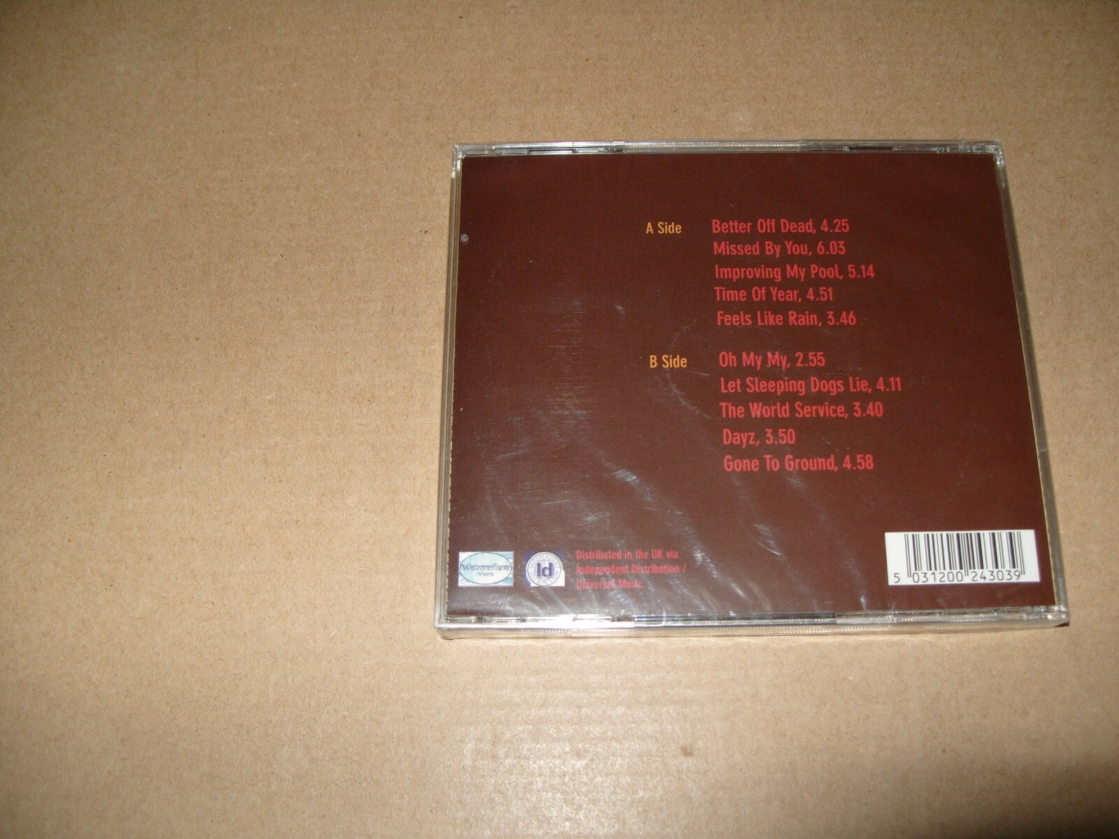 The Lush Rollers - Lush Rollers 2003 cd New & Sealed. (L.S.)