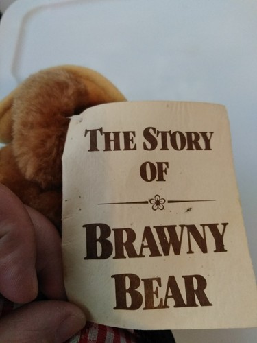 De colección Del Monte Country Yumkins 1985 Brawny Bear Publicidad Del Monte U27 - Imagen 4 de 8