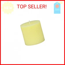 Pillar Candle, 3 by 3-Inch, Ivory