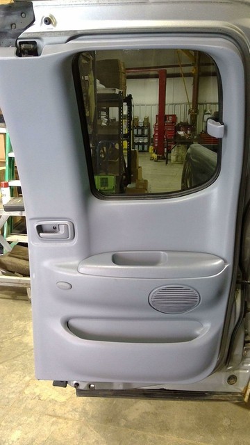 2000-02Toyota Tundra RH Passenger Rear Door Trim Panel Slate Gray Trim