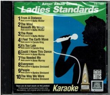 Karaoke CDG Ladies Standards Bette Midler CAROLE KING Anne Murray STREISAND