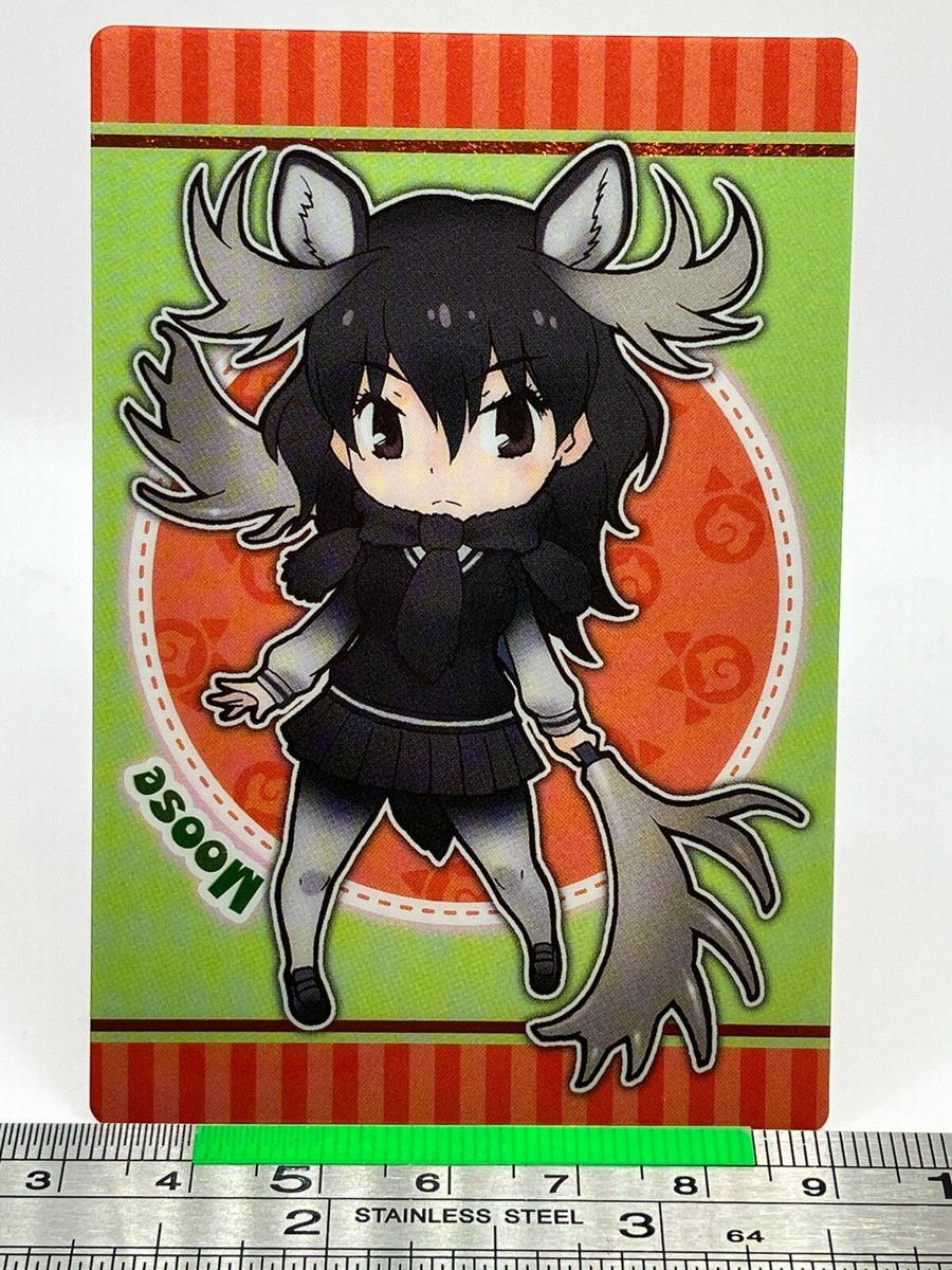 Moose Kemono Friends Wafer Card 10 BANDAI TCG 2018 Japanese #421