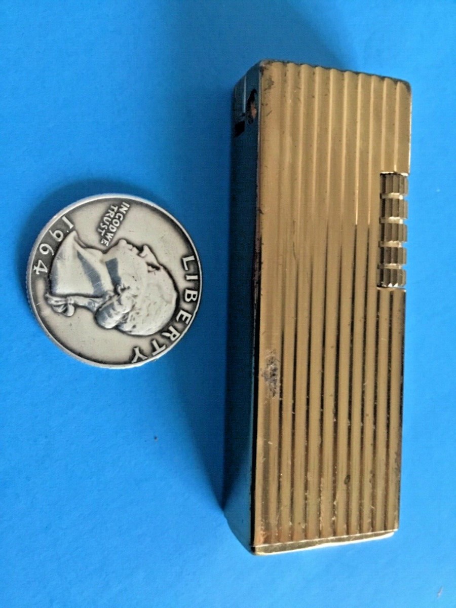 VINTAGE PENGUIN HIT GAS LIGHTER VTG JAPAN GOLD TONE METAL VINTAGE PENGUIN HIT GAS LIGHTER VTG JAPAN GOLD TONE METAL