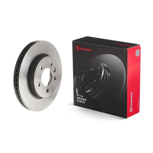2X Brembo Bremsscheibe 09.B973.11 FüR VW-image