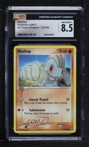 Machop graded CGC 8.5 for sale on eBay
