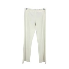 Vintage Frederick's Of Hollywood Pants Womens Sz 30" Flared Leg Cream Back Zip