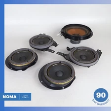 97-06 Jaguar X100 XK8 Door Sound Audio Speaker Set Harman/Kardon LJA4140BA OEM
