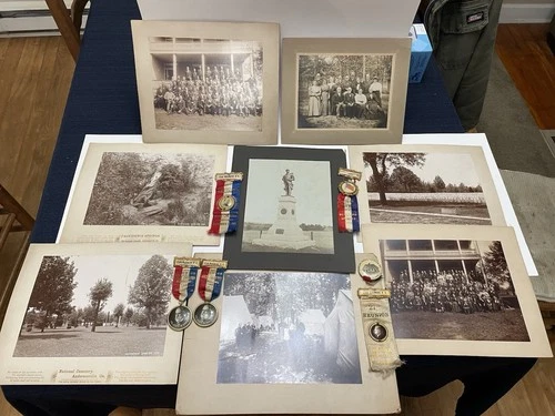 Vintage Antietam Civil War Veteran Reunion Ribbons Images Photos ? Post Cards ?