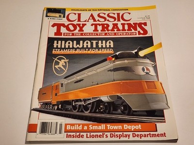 Classic Toy Trains Magazine July 1995 Hiawatha Steamers Built For Speed