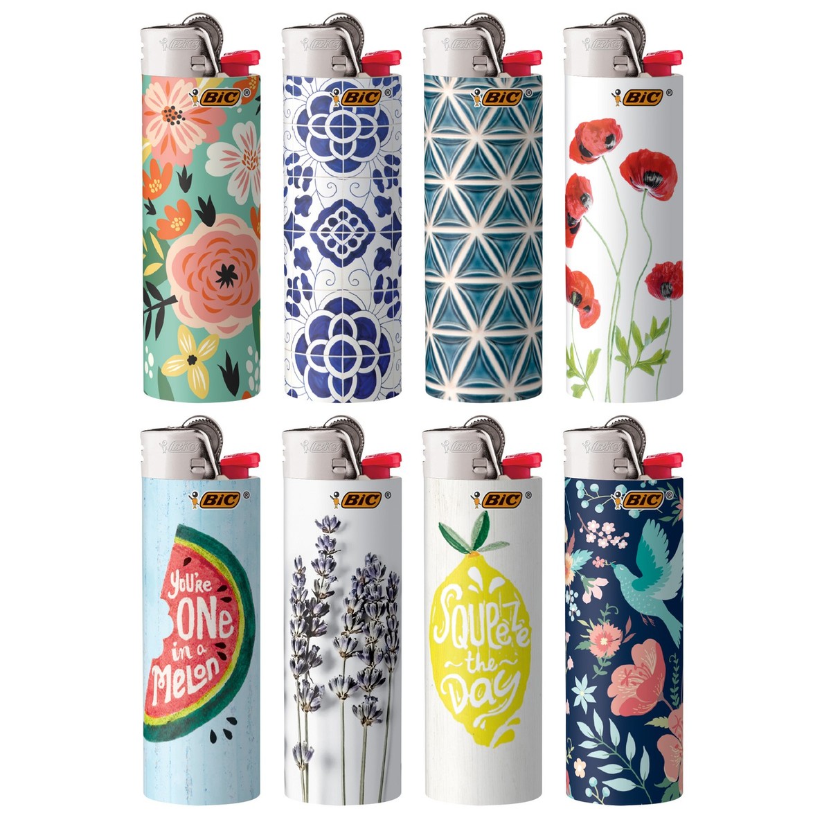 ラッキーページ BIC Special Edition Series Lighters, Set of 8 Lighters | eBay