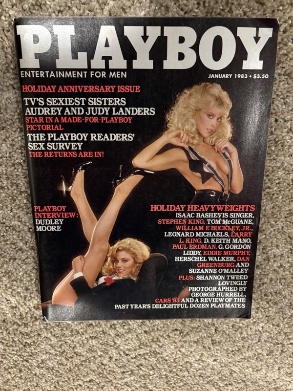 Playboy magazine January 1983 Holiday Anniversary Issue Illustrated