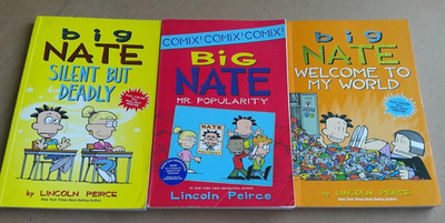 Big Nate Series by Lincoln Peirce COMICS CHAPTER BOOKS Paperback