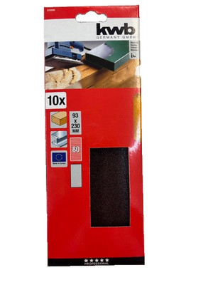 kwb 10 Schl-Streif Korund 93 K 80 815080 Black Decker Einhell Metabo