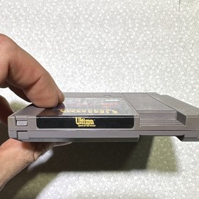 Ultima: Quest of the Avatar Nintendo NES FCI Game Cartridge and Manual