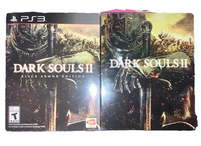 Dark Souls II Black Armor Edition Steelbook (PlayStation 3 PS3) Complete CIB