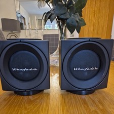 Wharfedale Modus Cube Bookshelf Speakers x 2 (One Pair) UK-Made Classics WORKING