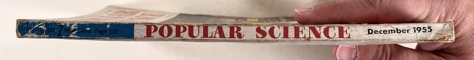 1955 Dec POPULAR SCIENCE Detroit '56 new cars JET FLYING BOATS new televisions - Image 3 of 4
