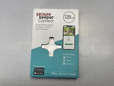 Picture Keeper Connect 128GB Digital Storage Device- Gold